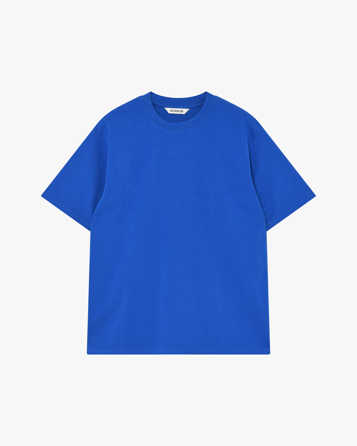 minimum male Aarhus short sleeved t-shirt G029 GOTS Short Sleeved T-shirt 4148 Victoria Blue