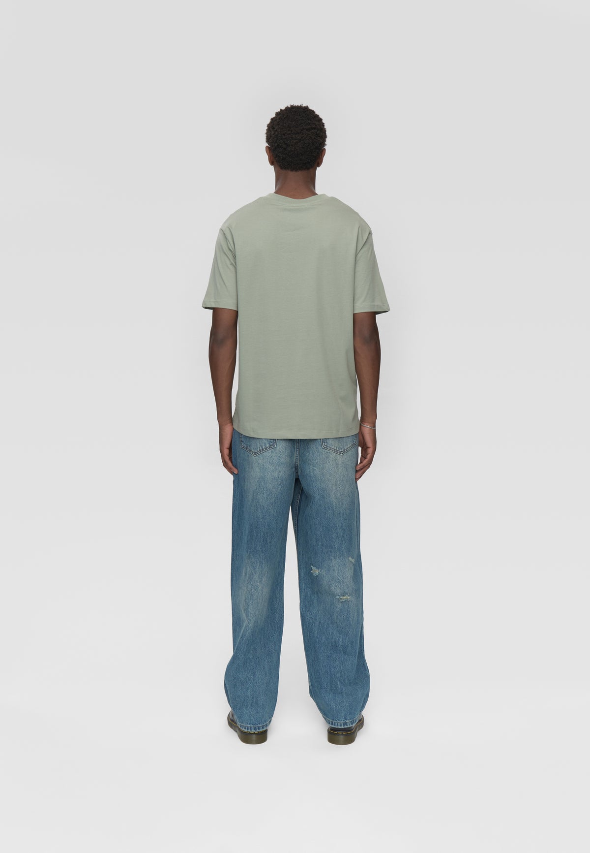 minimum male Aarhus short sleeved t-shirt G029 GOTS Short Sleeved T-shirt 5107 Chinois green