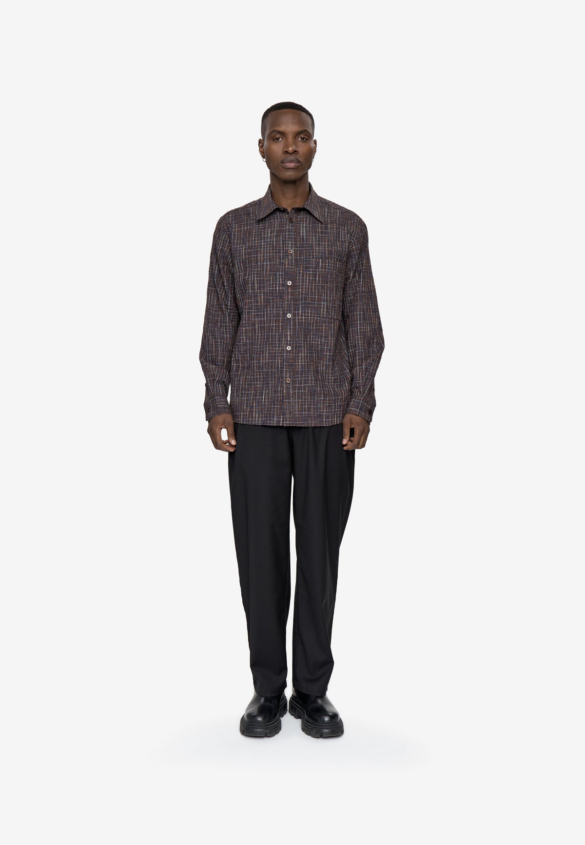 minimum male Ace rlx ls shirt 4873 Long Sleeved Shirt 0617 Teak