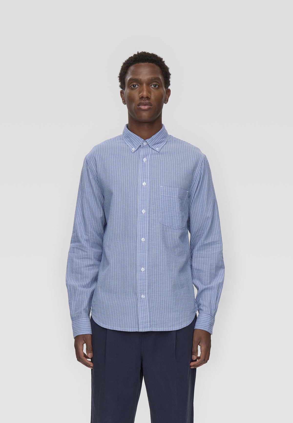 minimum male Colt long sleeved reg shirt 4145 Long Sleeved Shirt 3929 Blue Horizon