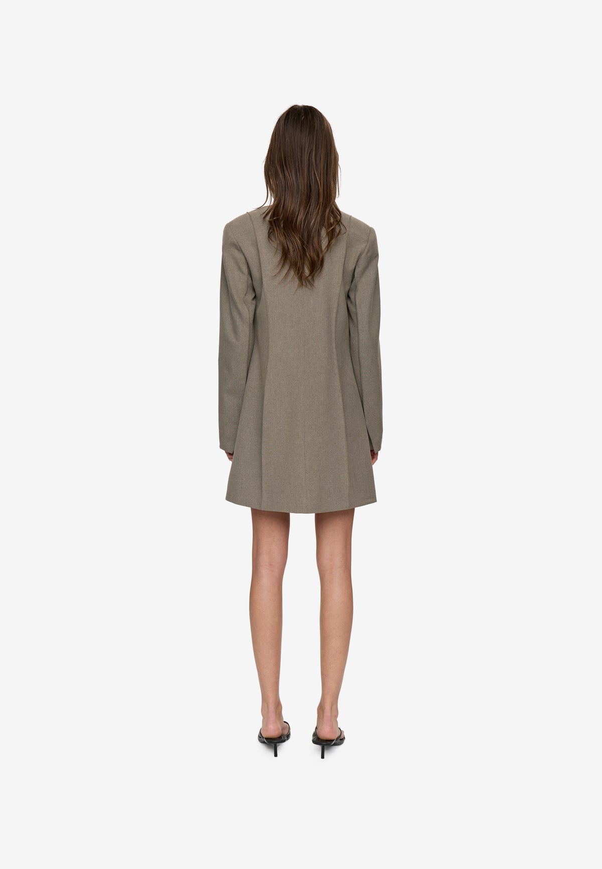 minimum female Dagmar ls short dress 4837 Short Dress 1022 Kelp