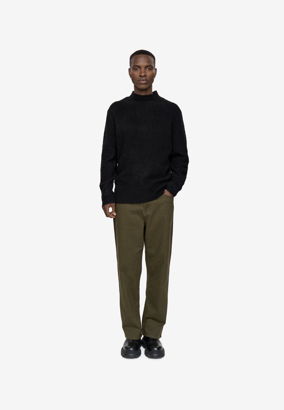 minimum male Fraser Jumper 4491 Jumper 999 Black