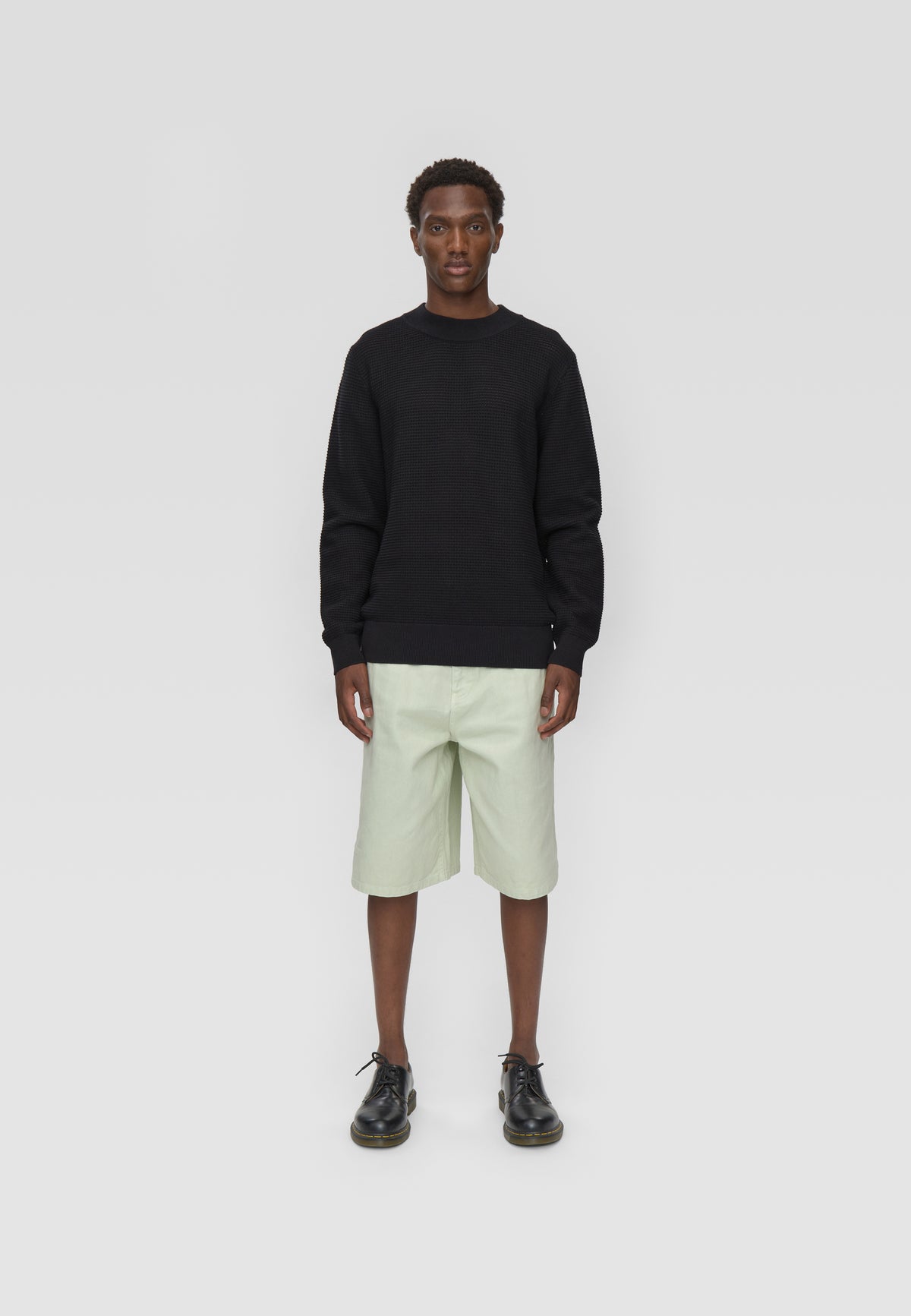 minimum male Joshua rlx ls jumper 4177 Jumper 999 Black