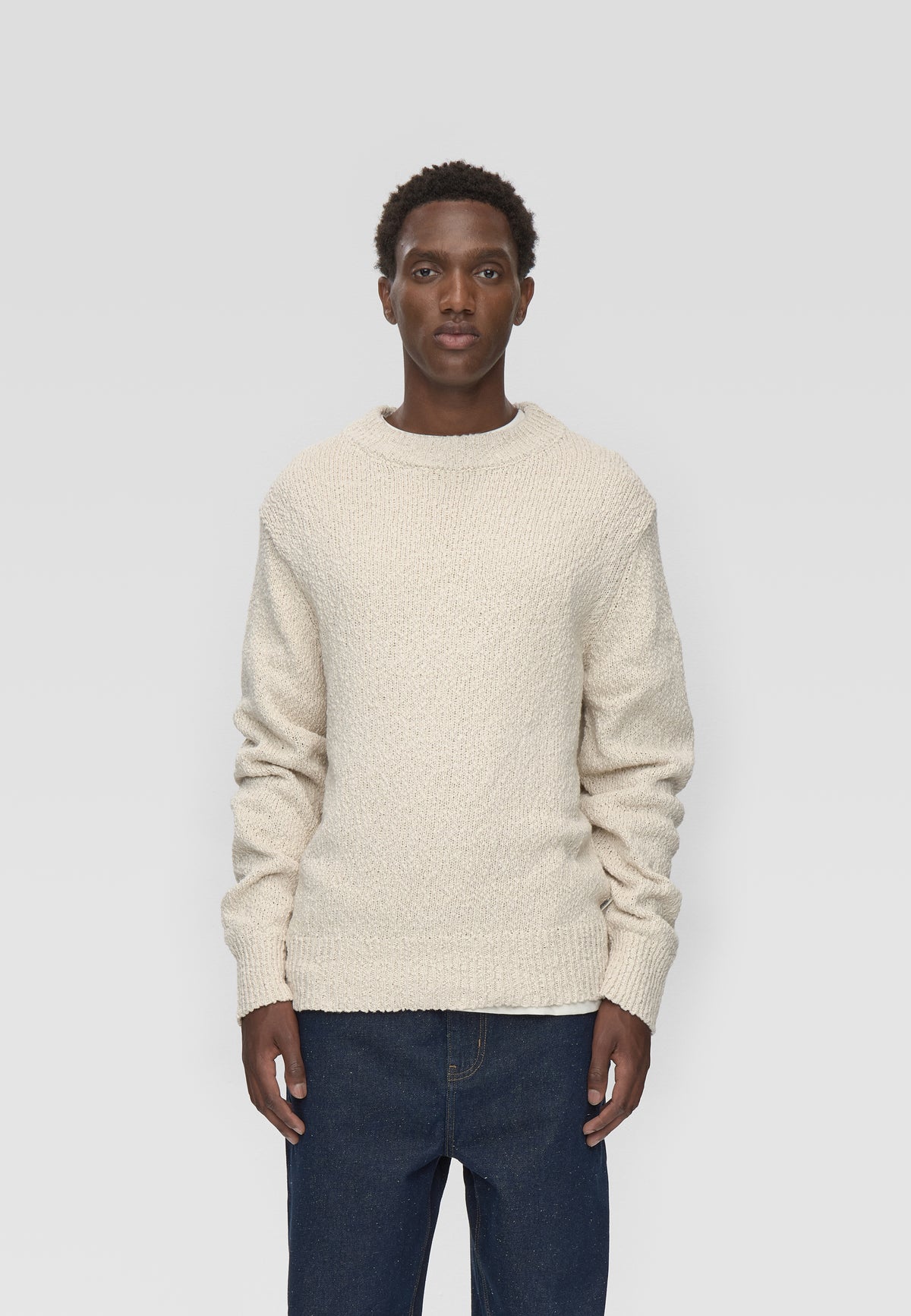 minimum male Joshua rlx ls jumper 4583 Jumper 0608 Coco Milk
