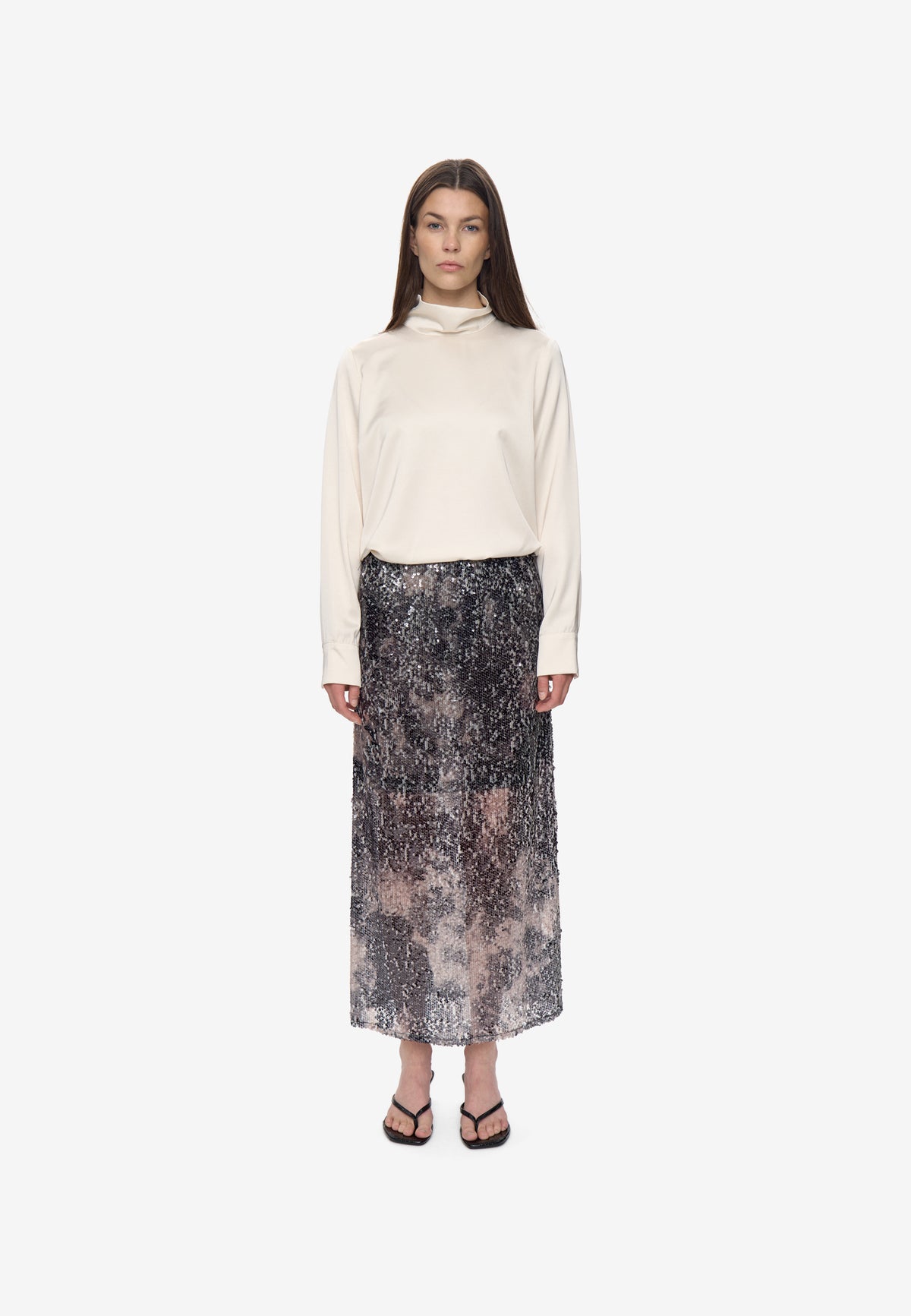 minimum female Kate skirt 4517 Maxi Skirt 999 Black