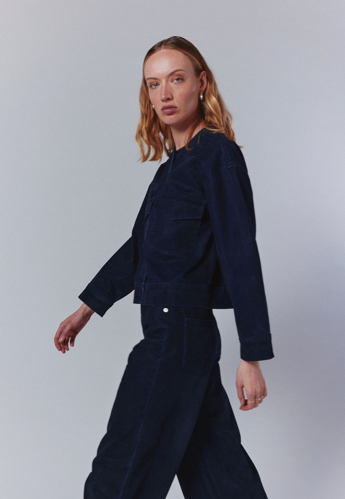 minimum female Kylie jacket 4510 Lightweight Jacket 3922 Sky Captain