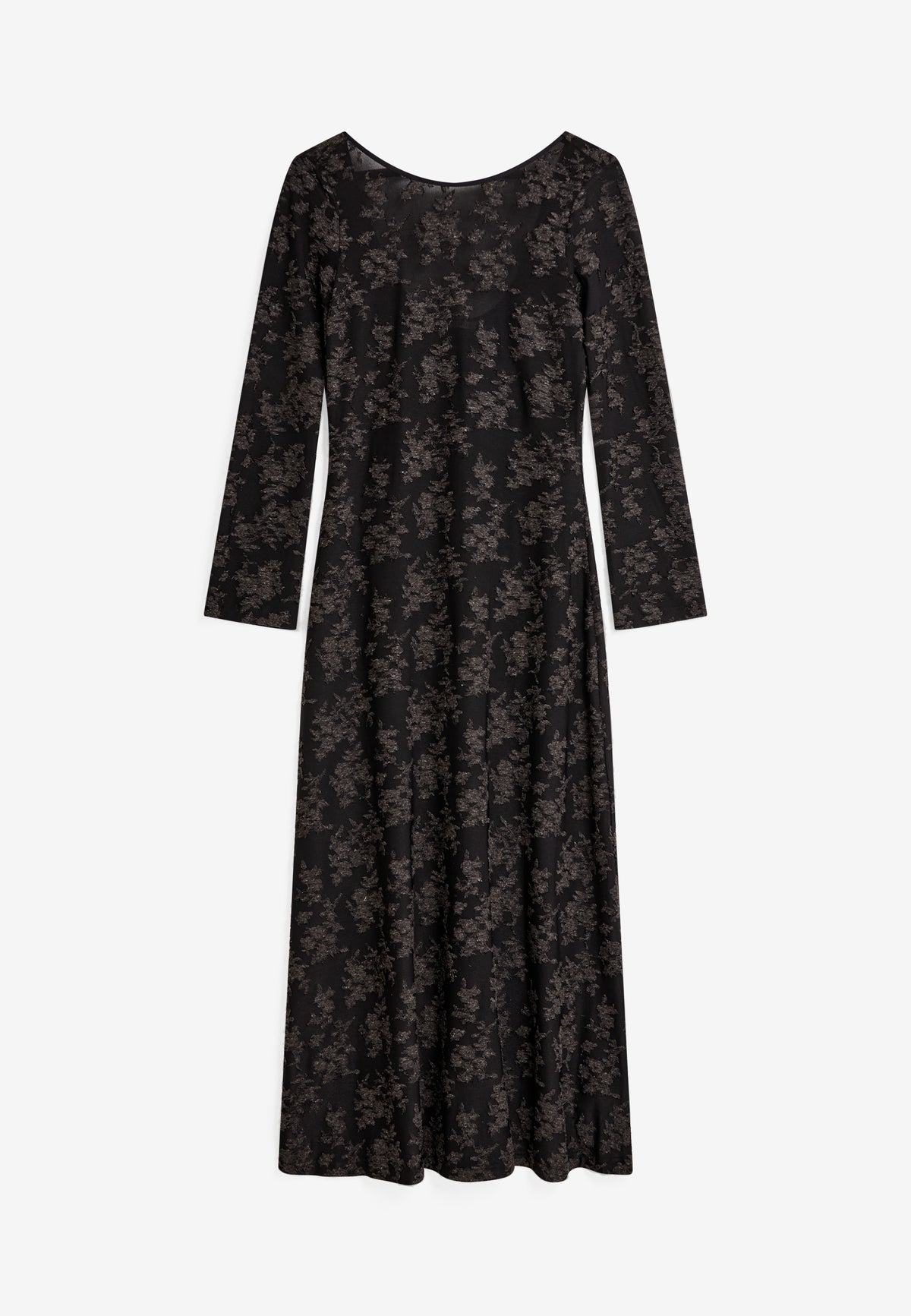 minimum female Leandra ls long dress 4590 Maxi Dress 999 Black