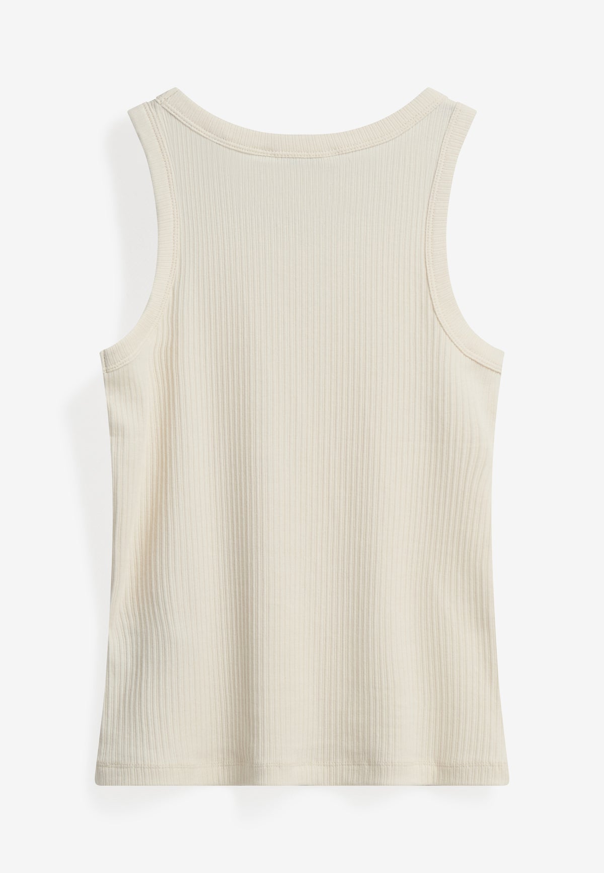 minimum female Lila tank top 4226 GOTS Gilet 0608 Coco Milk