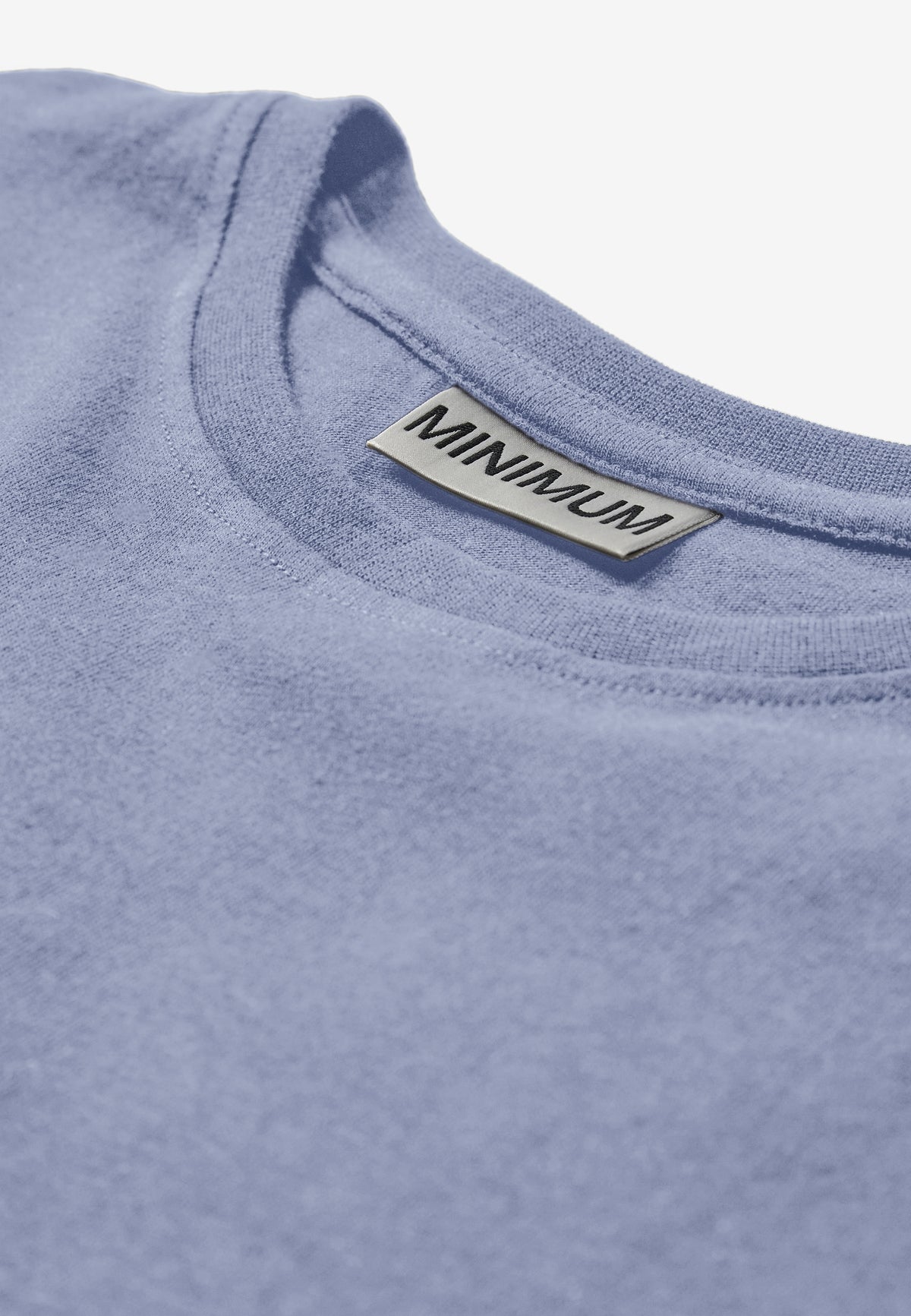 minimum female Lilou ss t-shirt G029 GOTS Short Sleeved T-shirt 1449 Xenon Blue