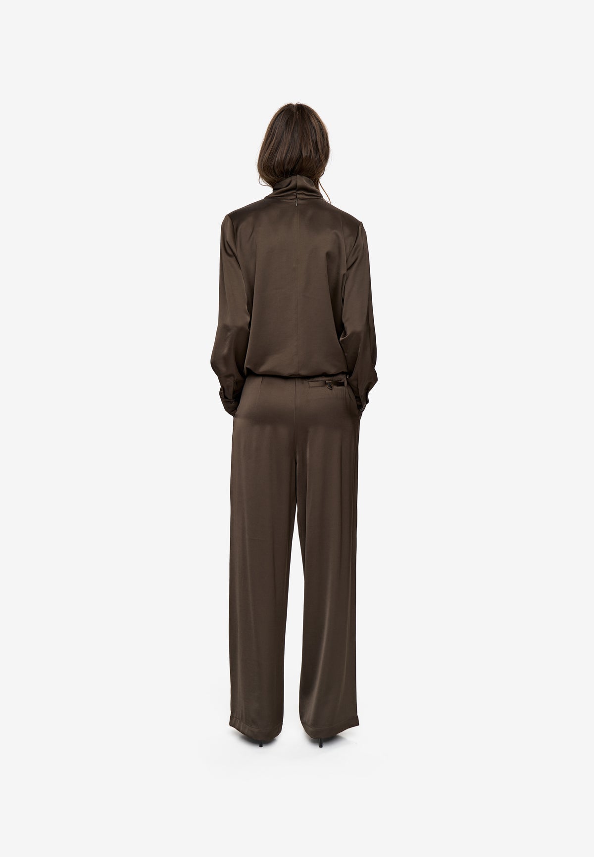 minimum female Lunay pants 4482 Casual Pants 0812 Turkish Coffee
