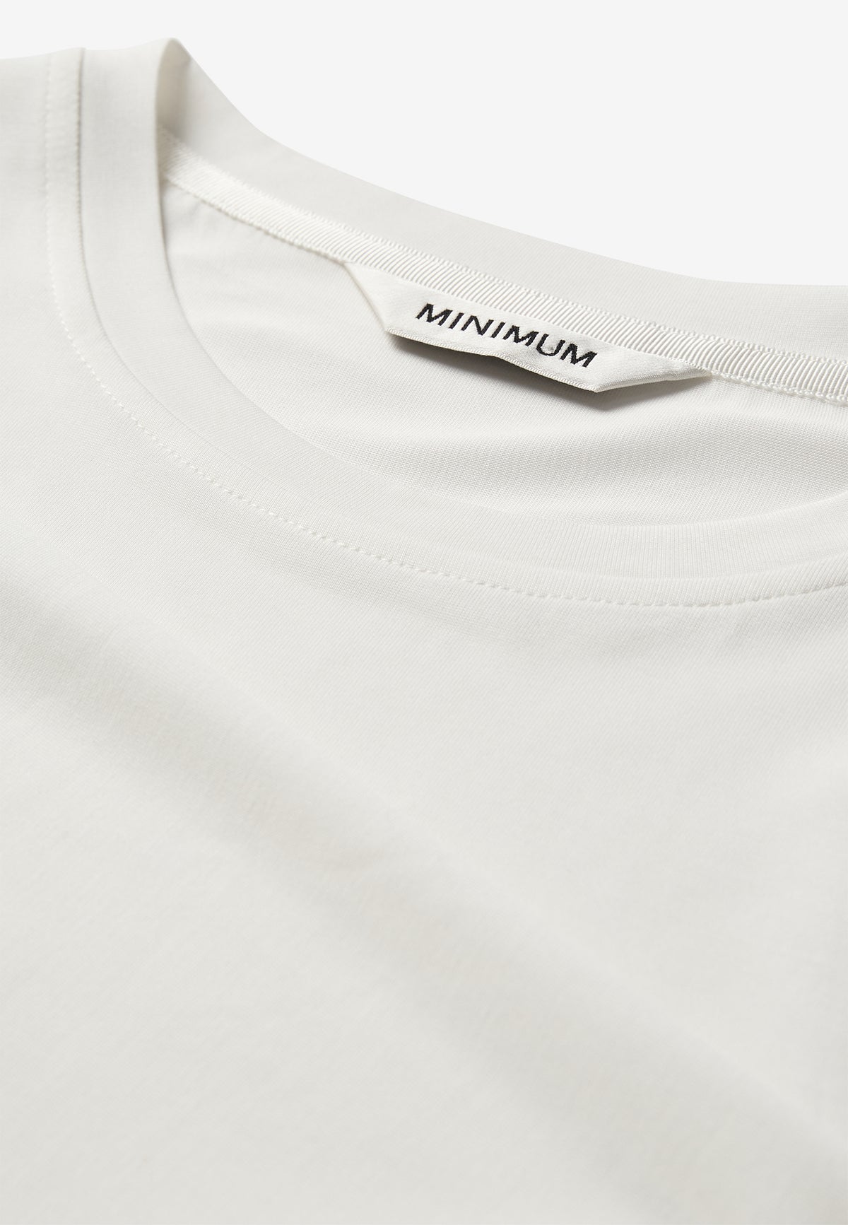 minimum female Margot Tee 0281 Long Sleeved T-shirt 009 Snow White