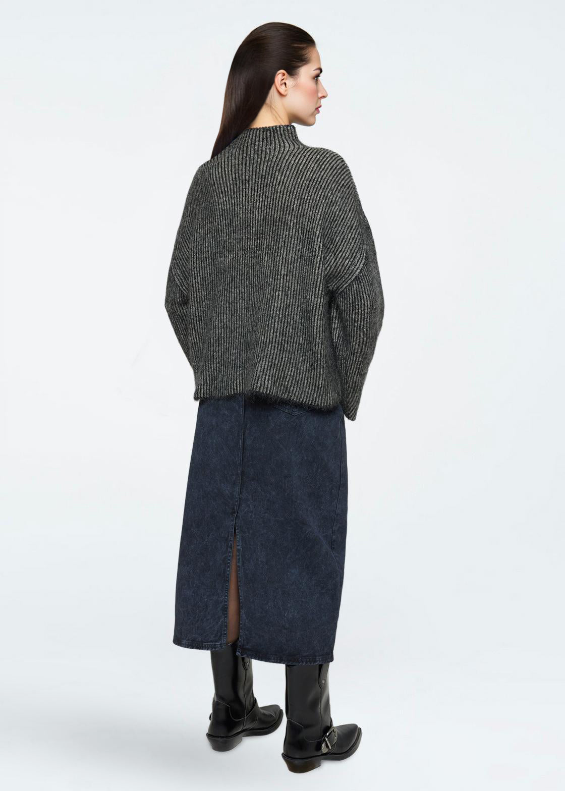 minimum female Mercy knit 4465 Jumper 999 Black