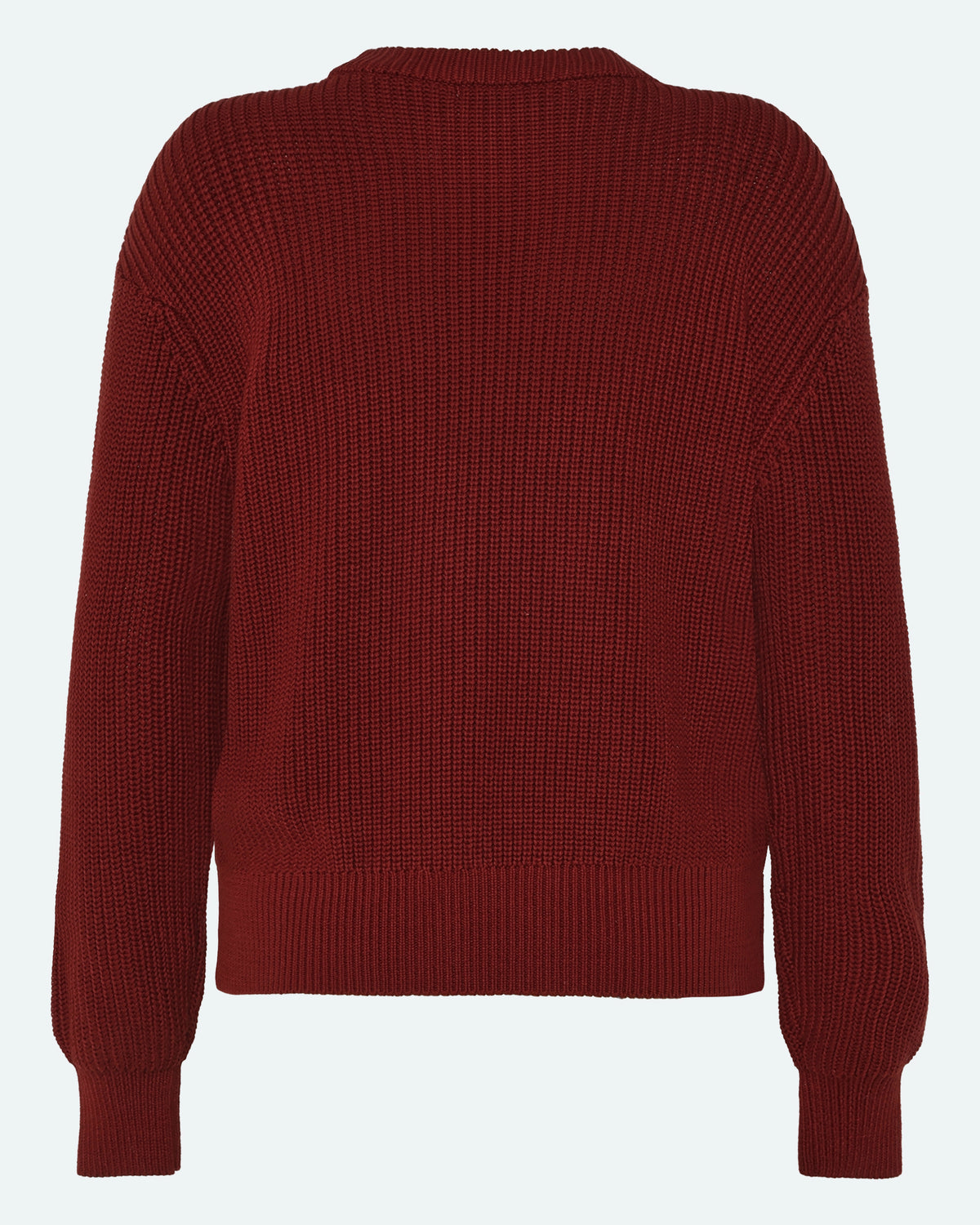 minimum female Mikala jumper G006 GOTS Jumper 1534 Merlot