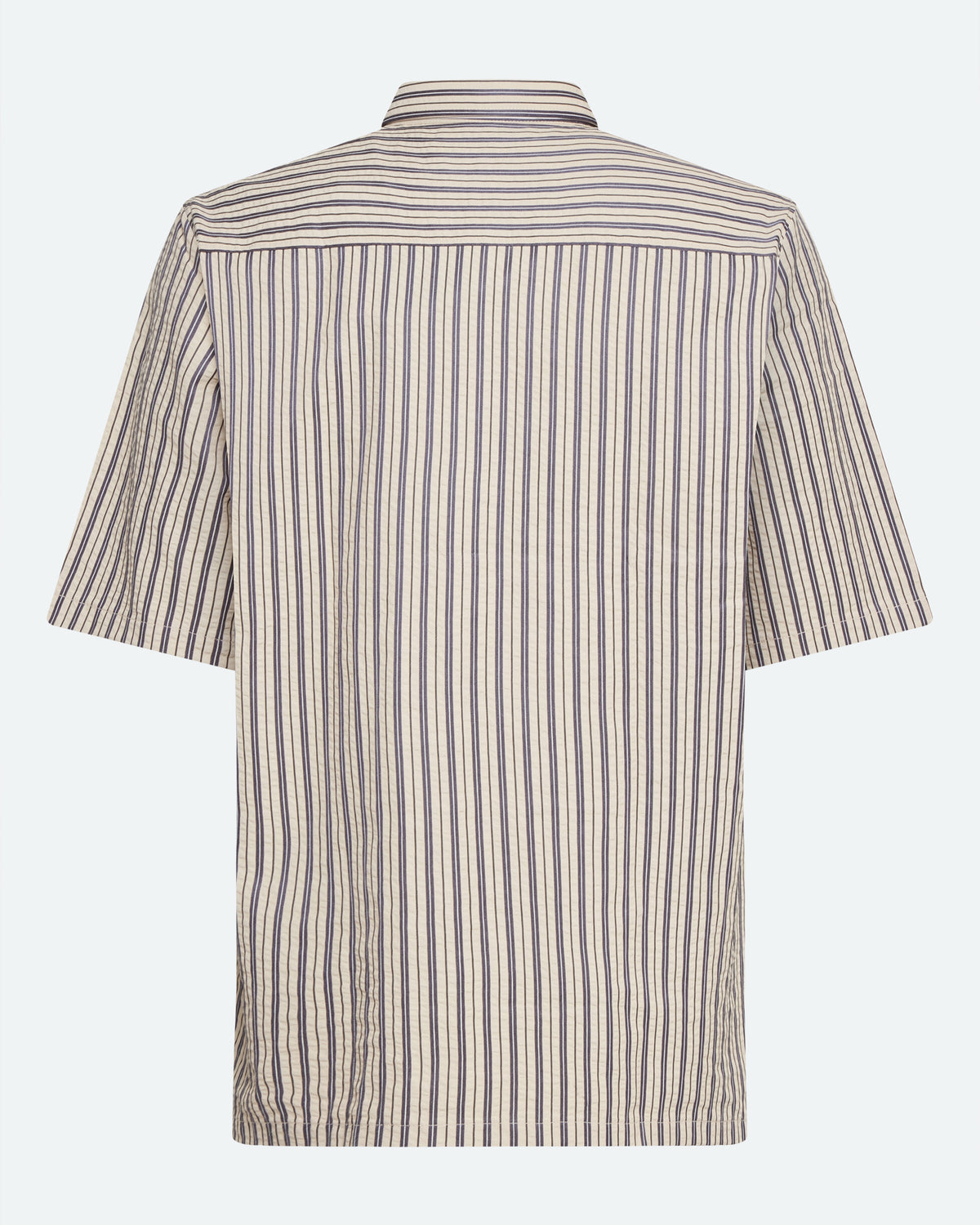 minimum male Nash short sleeved striped shirt 4242 Short Sleeved Shirt 0418 Hay