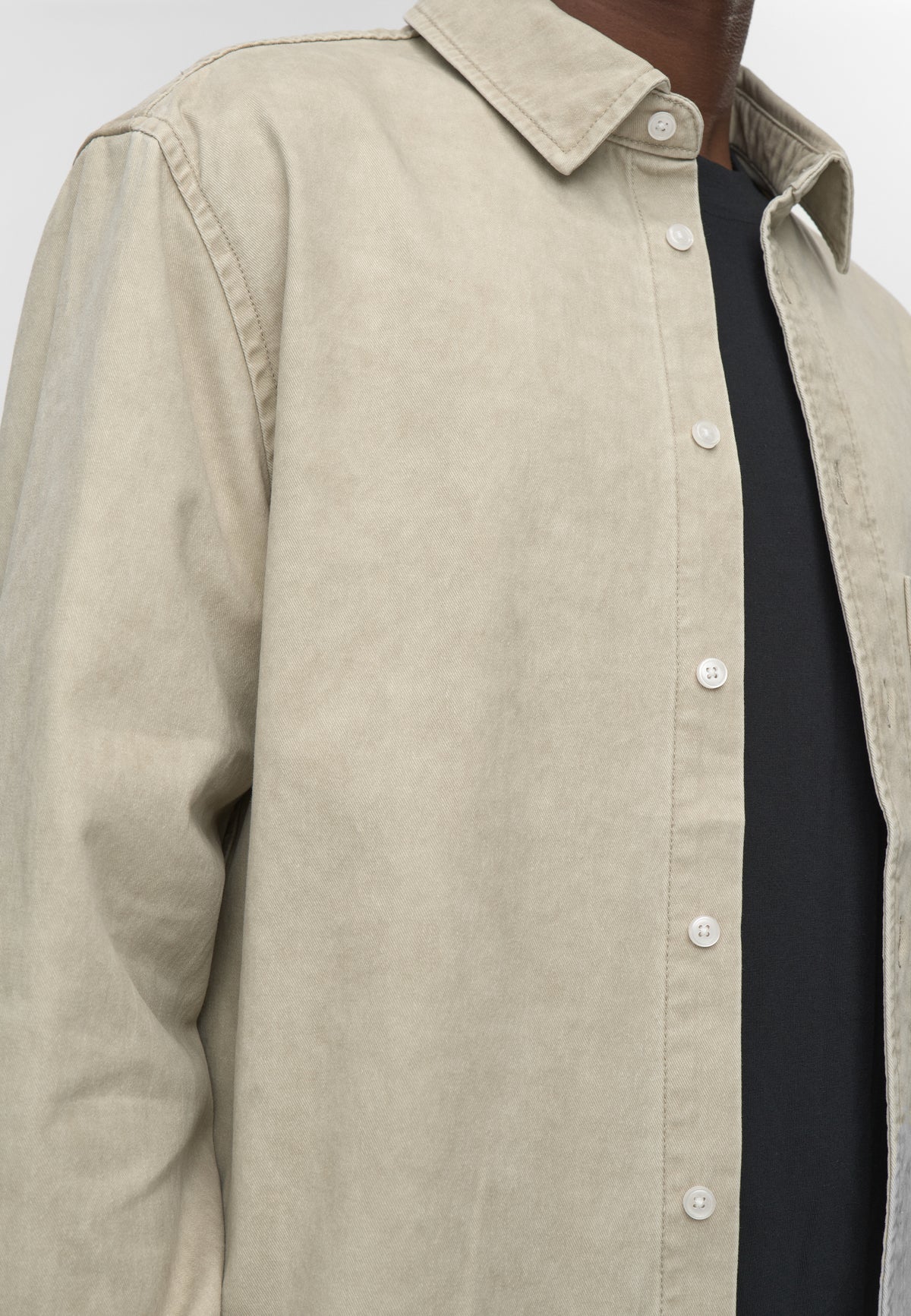 minimum male Pedro rlx ls shirt 4399 Long Sleeved Shirt 1109 Chinchilla