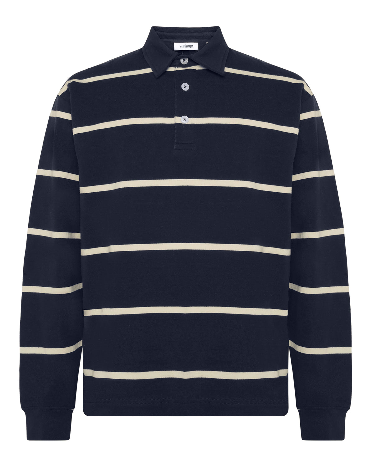 minimum male Tate rugby polo 4456 GOTS Polo 3922 Sky Captain
