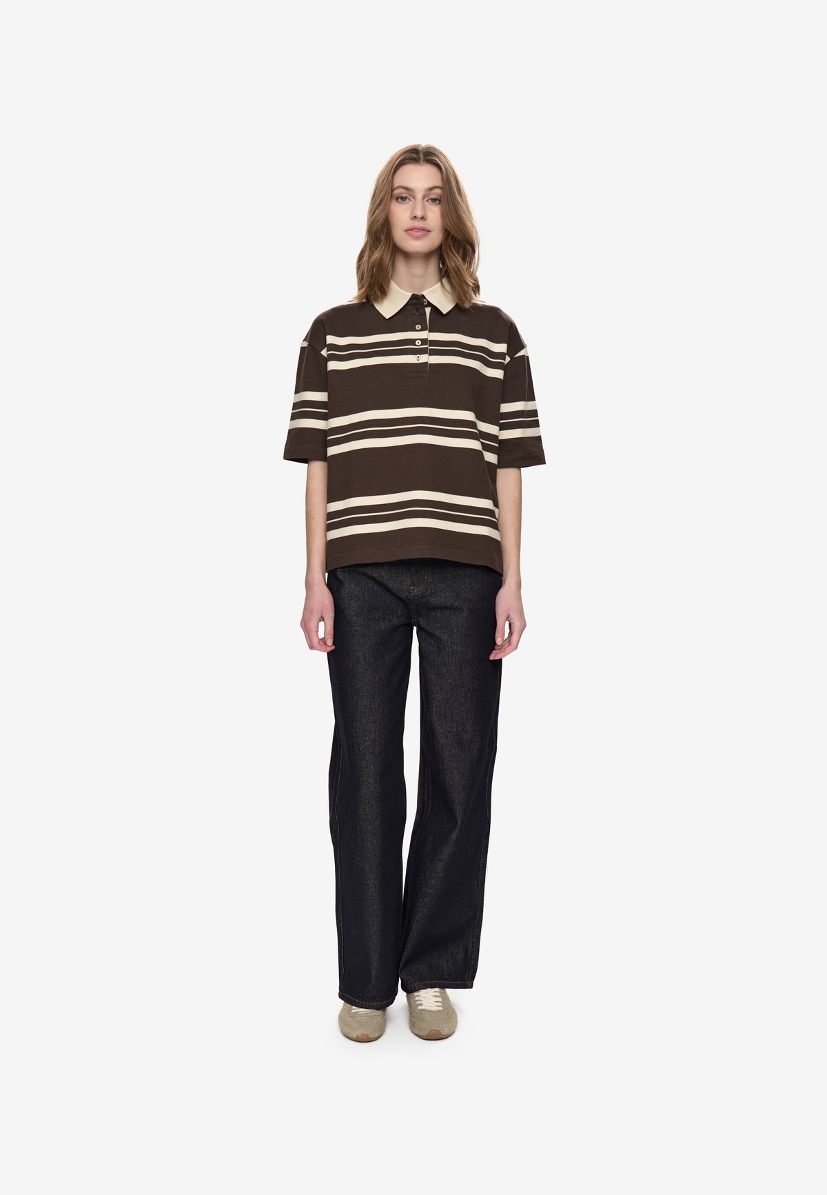 minimum female Thea ss polo G4771 Polo 0812 Turkish Coffee