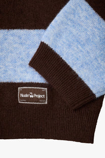 Camden Knit Sweater Brown