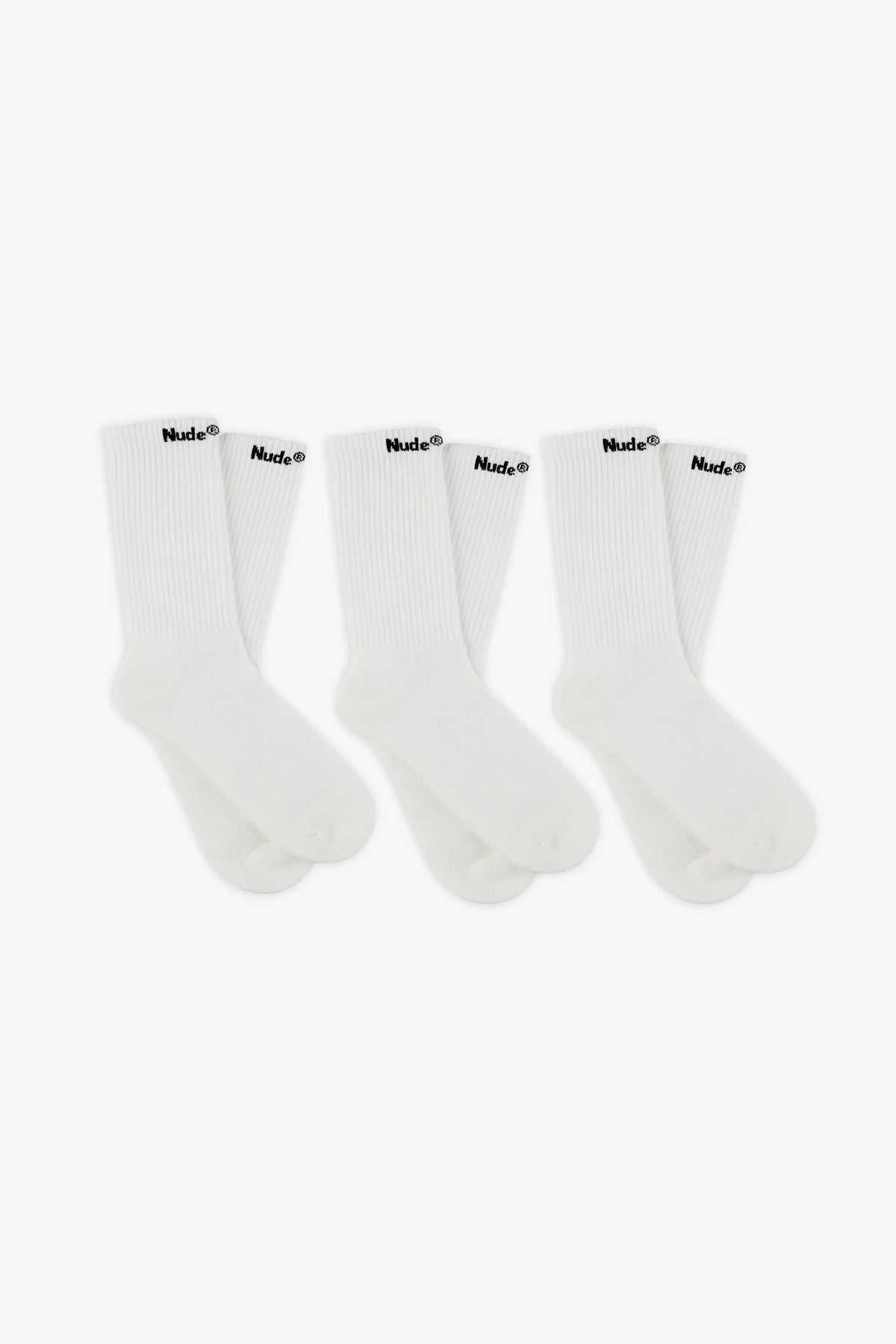 All day Socks White 3xPack