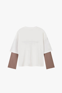 Sport Long-Sleeve Tee Brown
