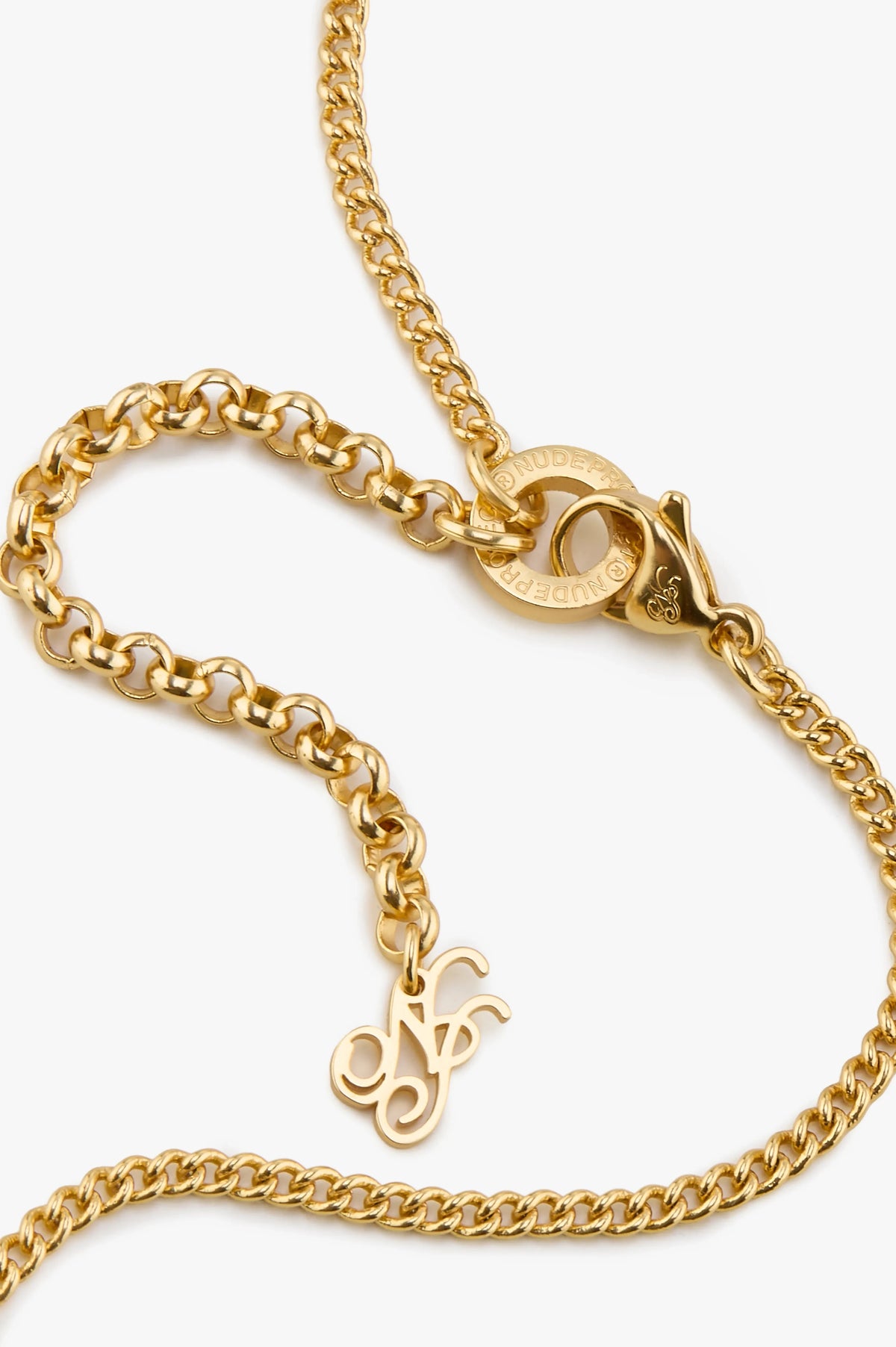 Hearts Necklace Gold