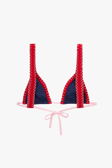 Coralite Bikini Top Navy
