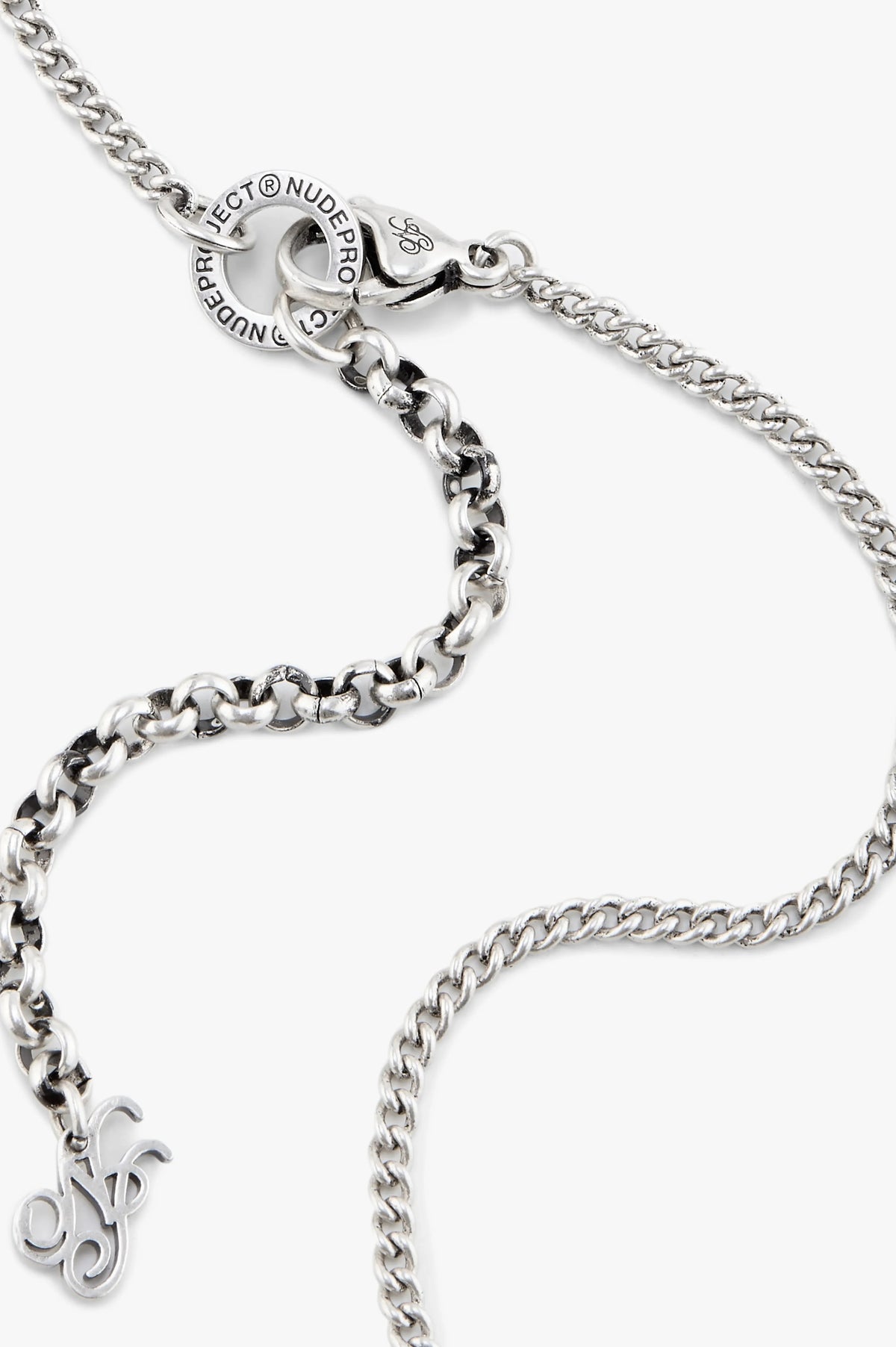 Hearts Necklace Silver
