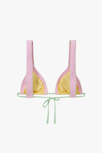 Top Bikini Coralite Giallo