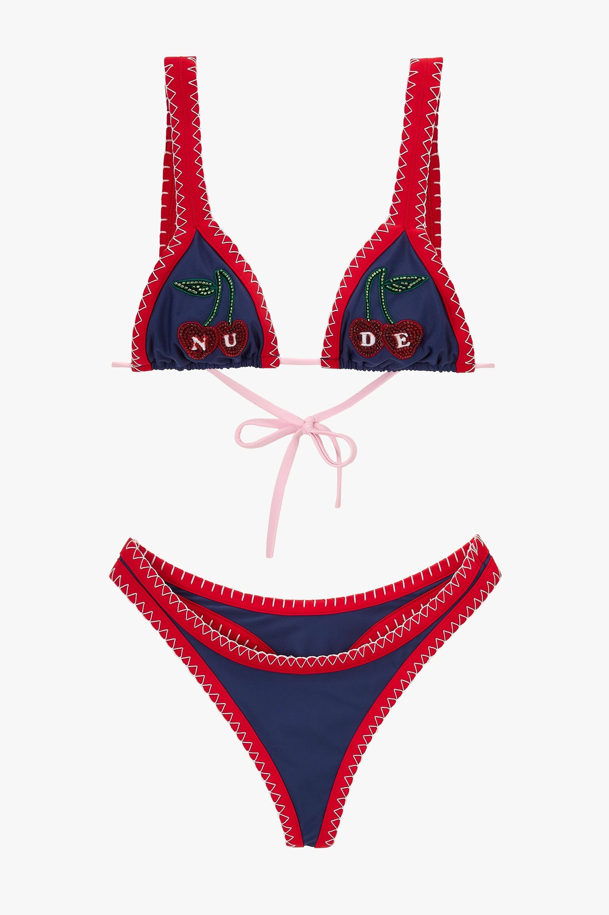Coralite Bikini Top Navy