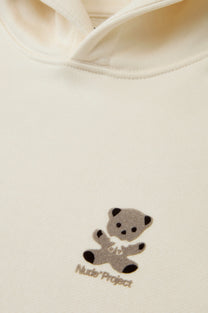 Sudadera Bear Blanco Crema