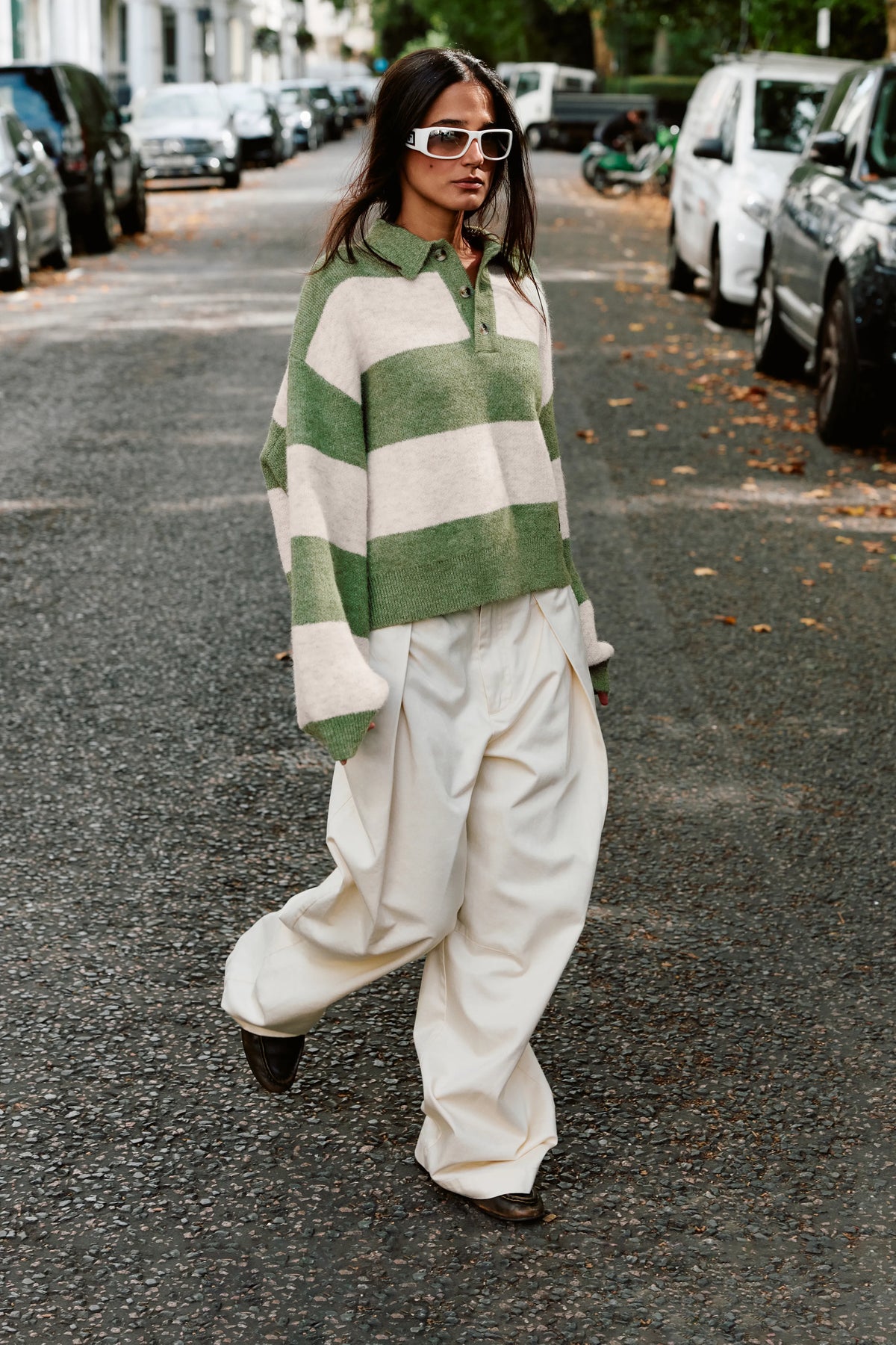 Camden Knit Sweater Green