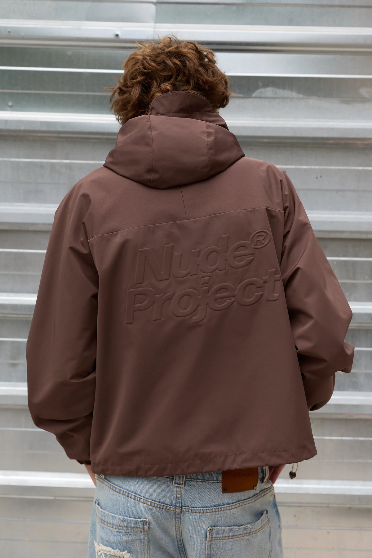 Windbreaker Jacket Brown