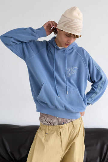Script Hoodie Blue