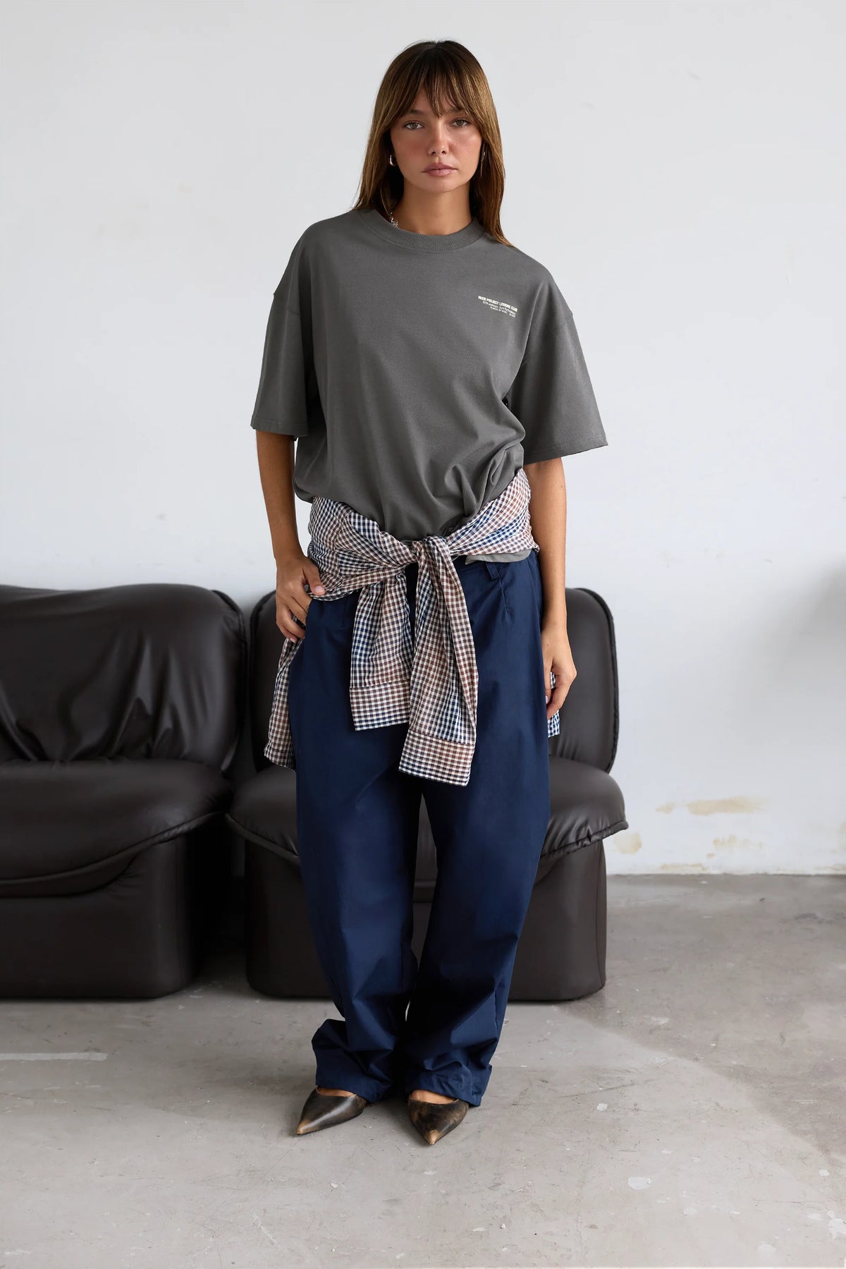 Court Tee Ash