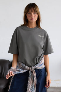 Court Tee Ash
