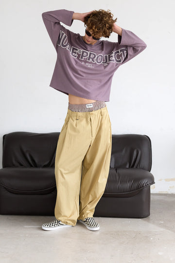 Macro Long-Sleeve Tee Lilac