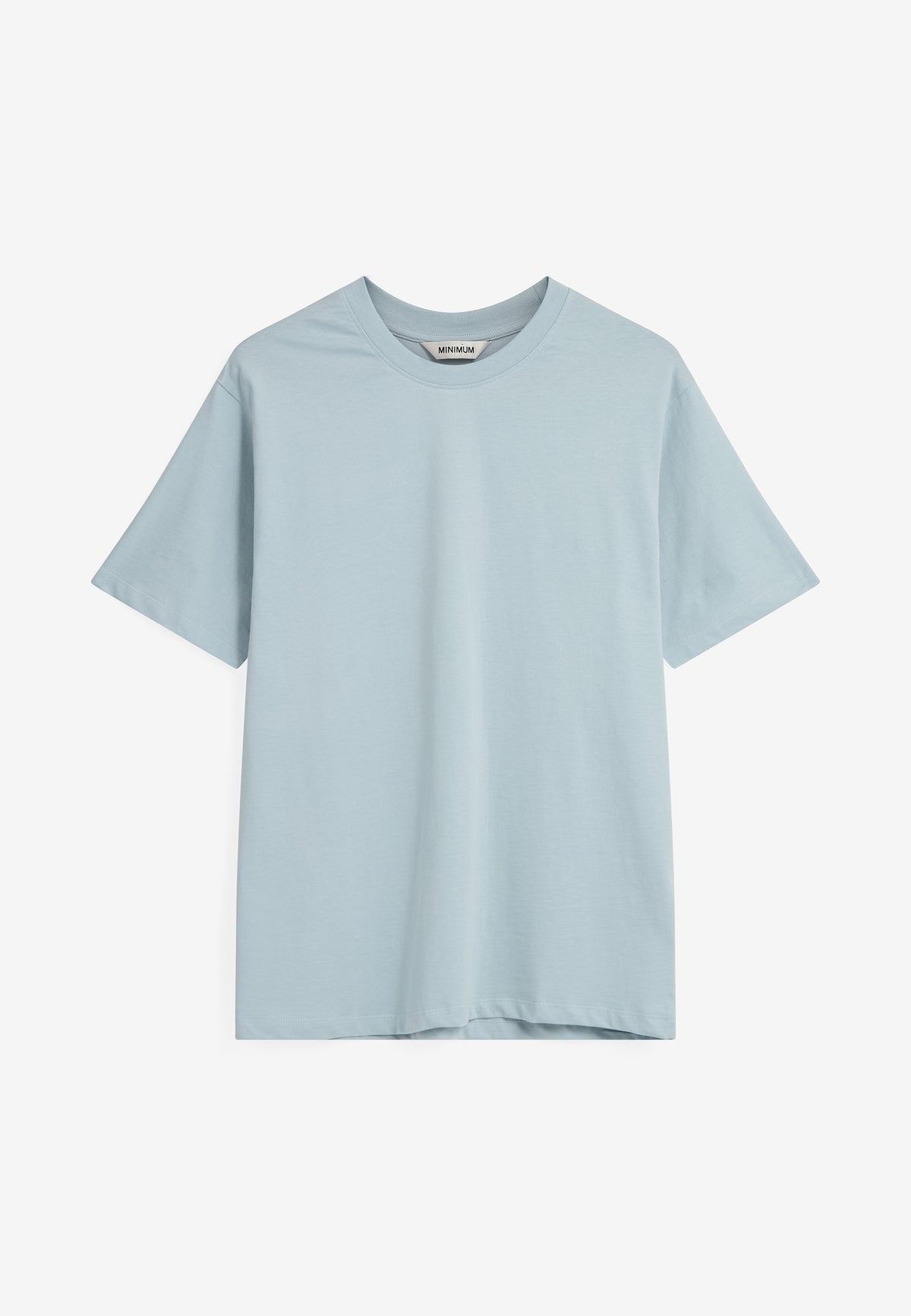 minimum male Aarhus short sleeved t-shirt G029 GOTS Short Sleeved T-shirt 4115 Cashmere Blue