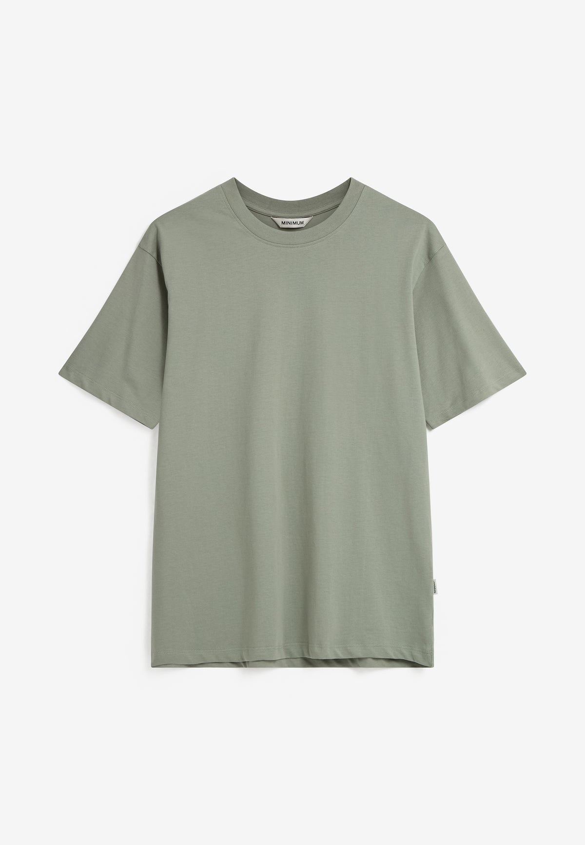 minimum male Aarhus short sleeved t-shirt G029 GOTS Short Sleeved T-shirt 5107 Chinois green