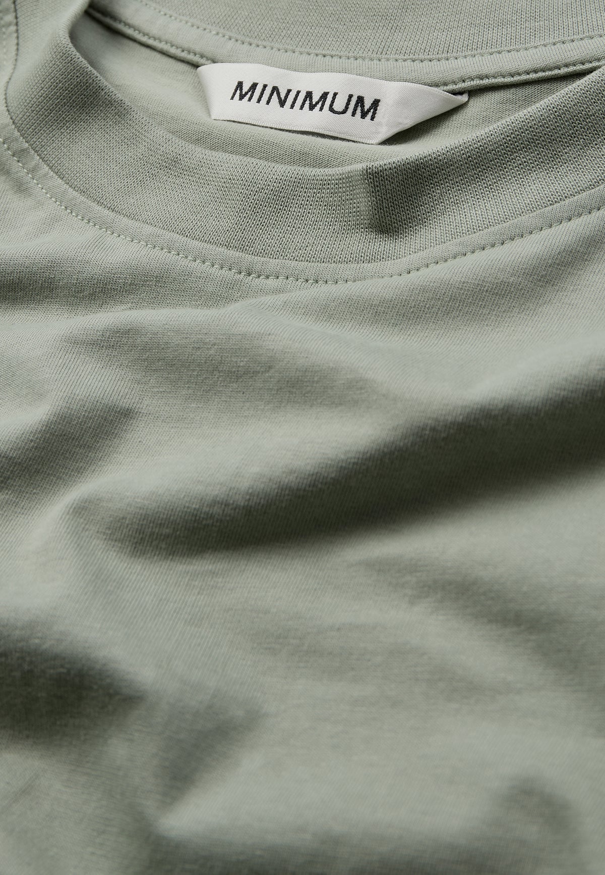 minimum male Aarhus short sleeved t-shirt G029 GOTS Short Sleeved T-shirt 5107 Chinois green