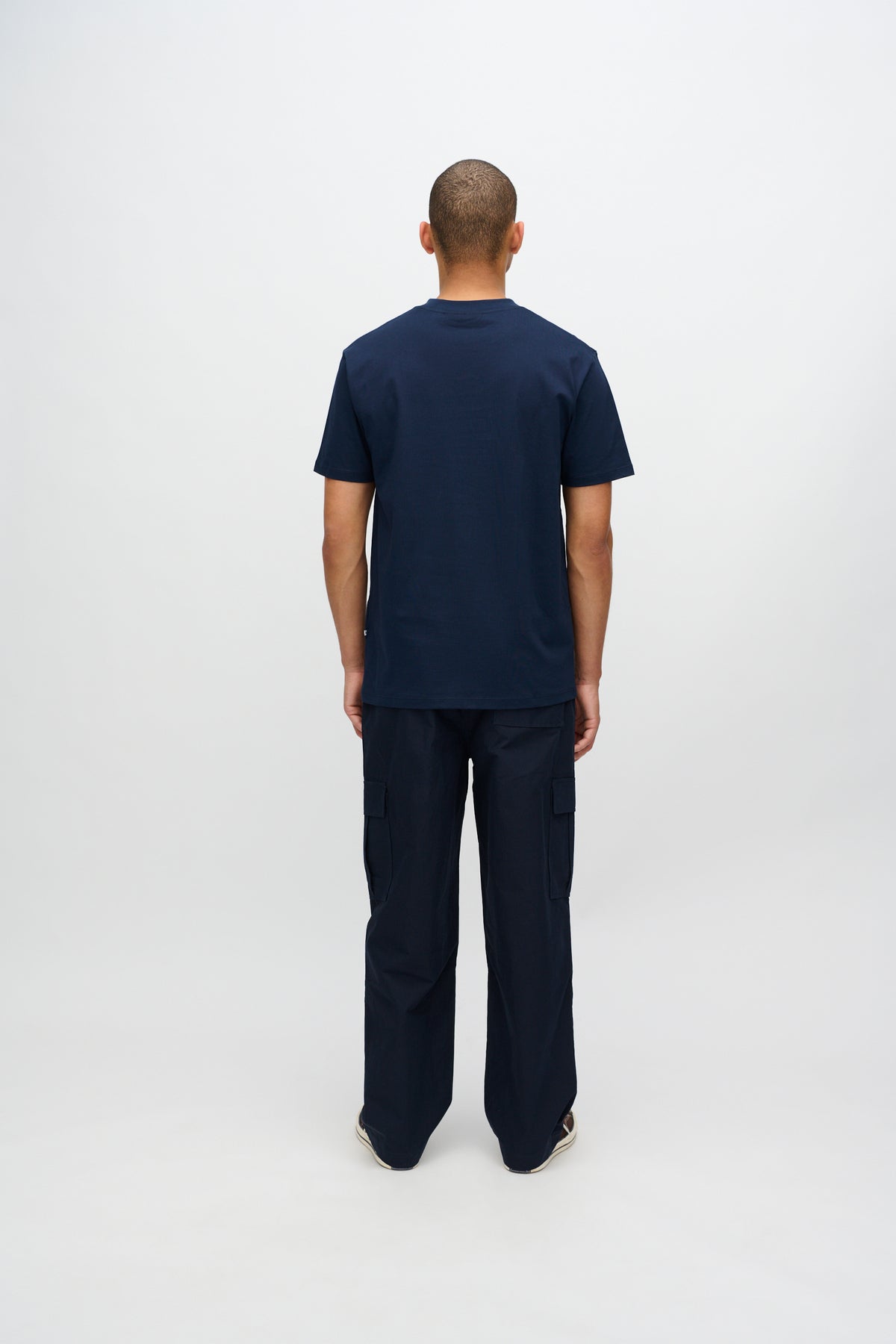 minimum male Aarhus short sleeved t-shirt G029 GOTS Short Sleeved T-shirt 687 Navy Blazer
