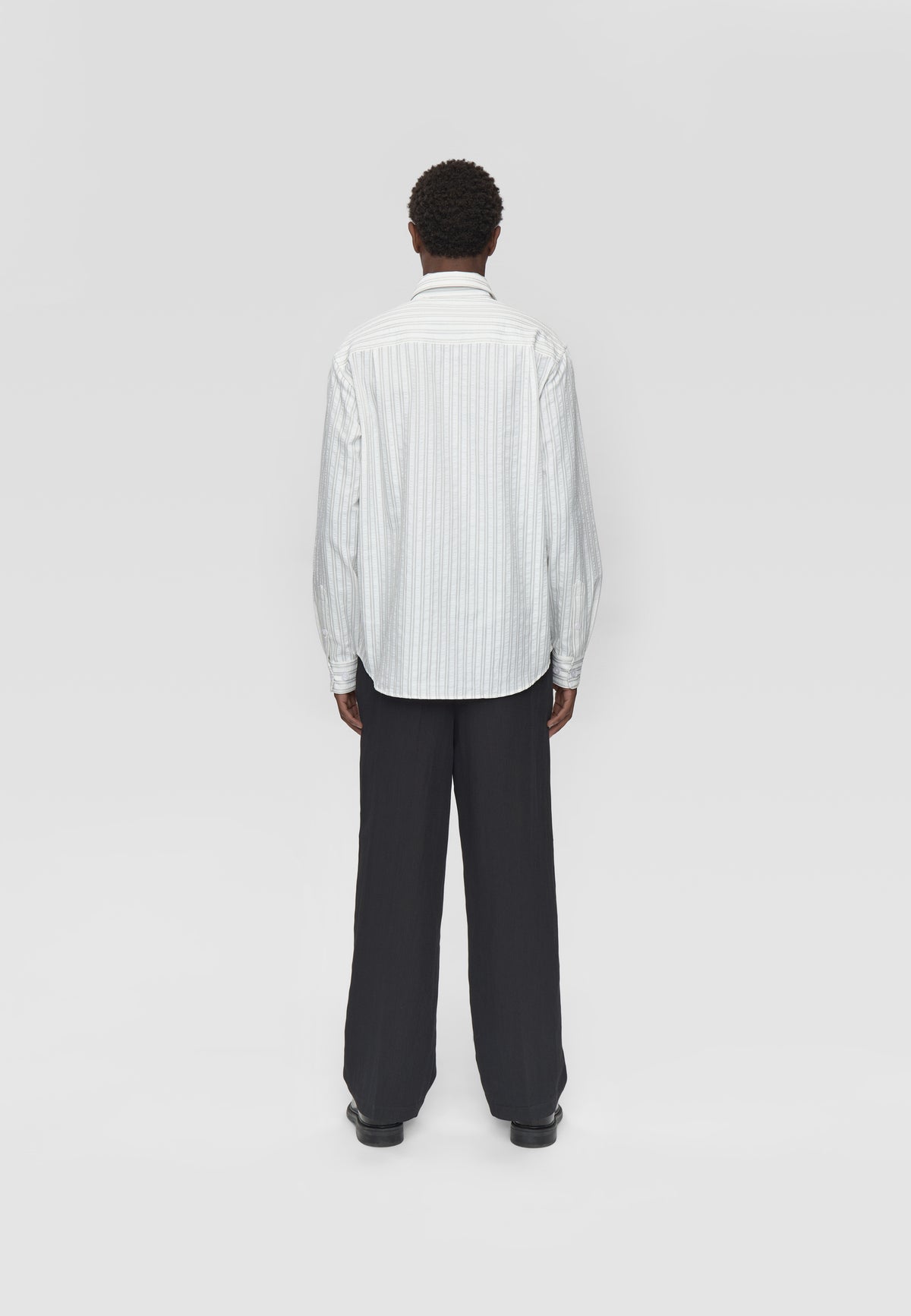 minimum male Ace rlx ls striped shirt 4603 Long Sleeved Shirt 0608 Coco Milk