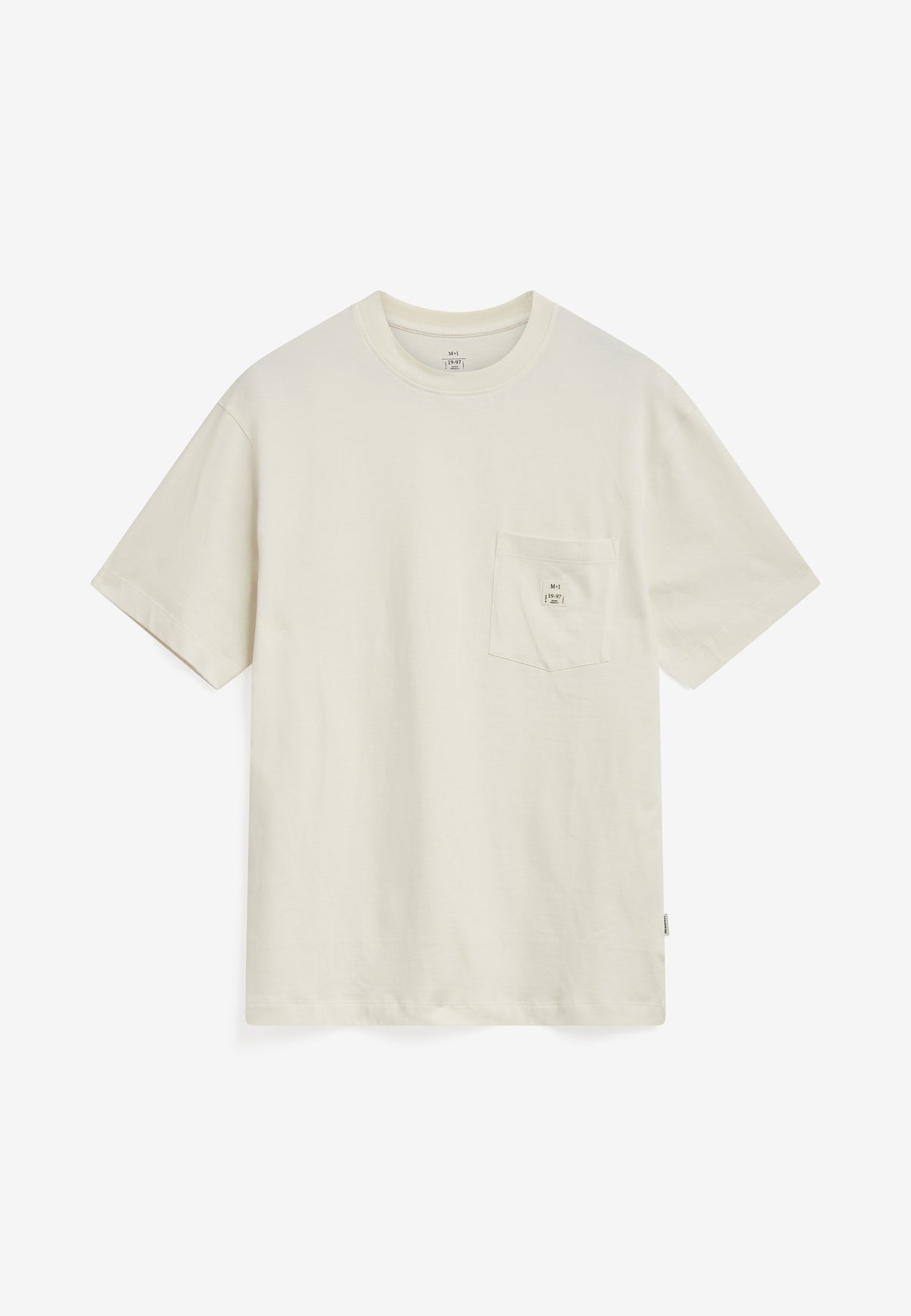 minimum male Adam reg ss pocket tee G029 Short Sleeved T-shirt 0608 Coco Milk