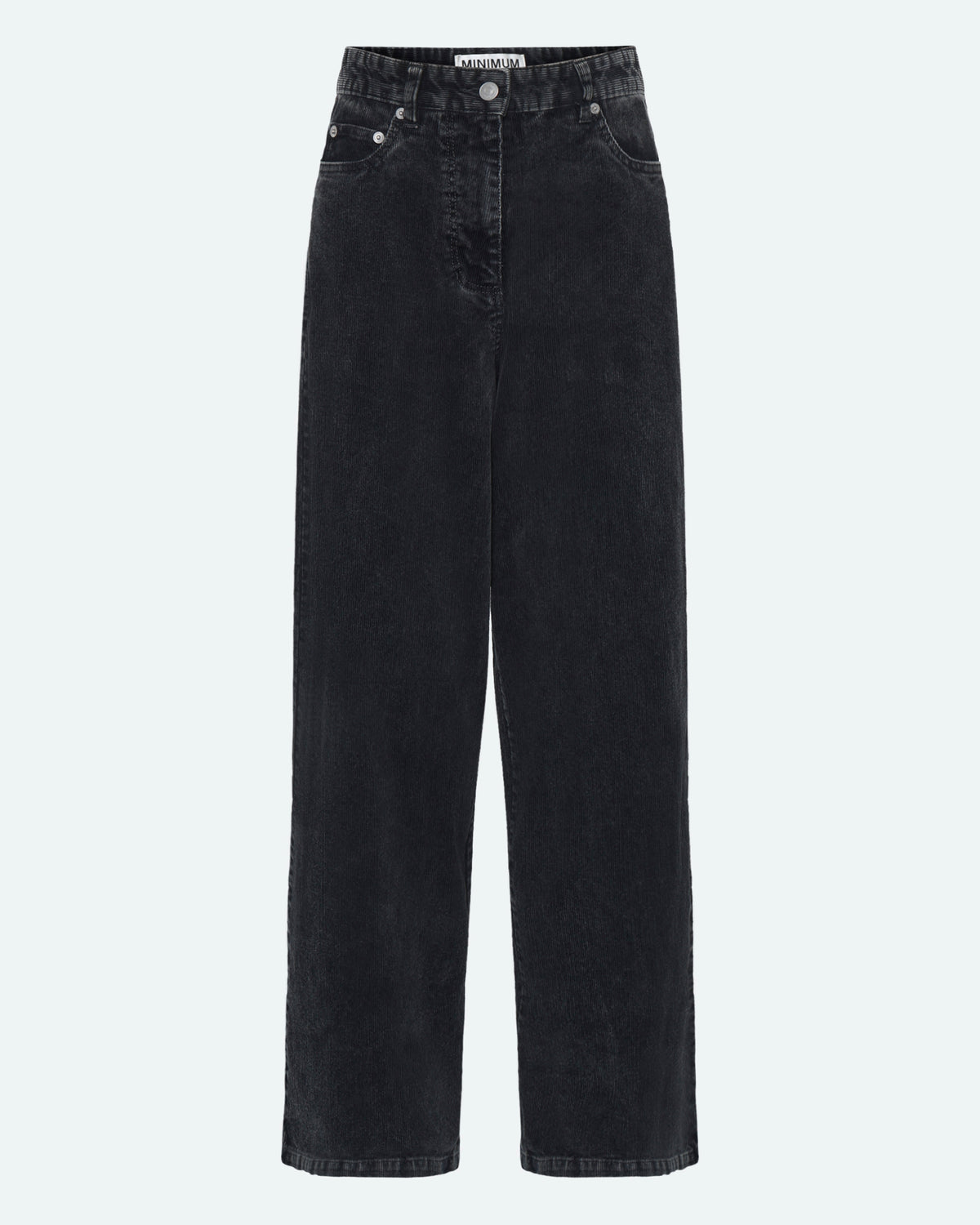 minimum female Aiyas corduroy 4356 Casual Pants 980 Dark Grey