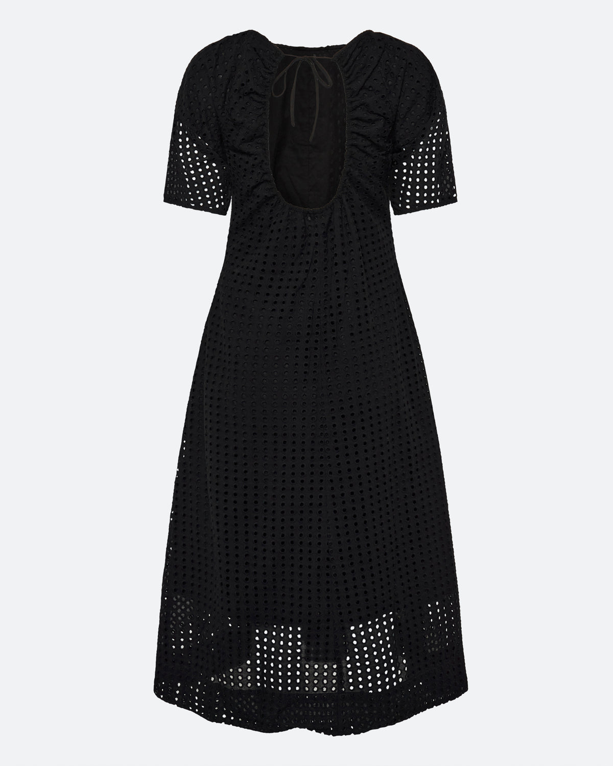 minimum female Alice midi dress in broderie anglaise 4258 Midi Dress 999 Black