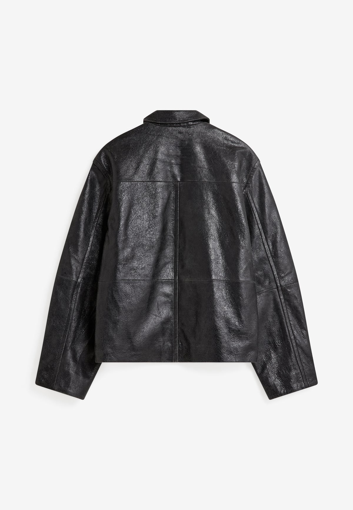 minimum male Arthur jacket 4447 Leather Jacket 999 Black