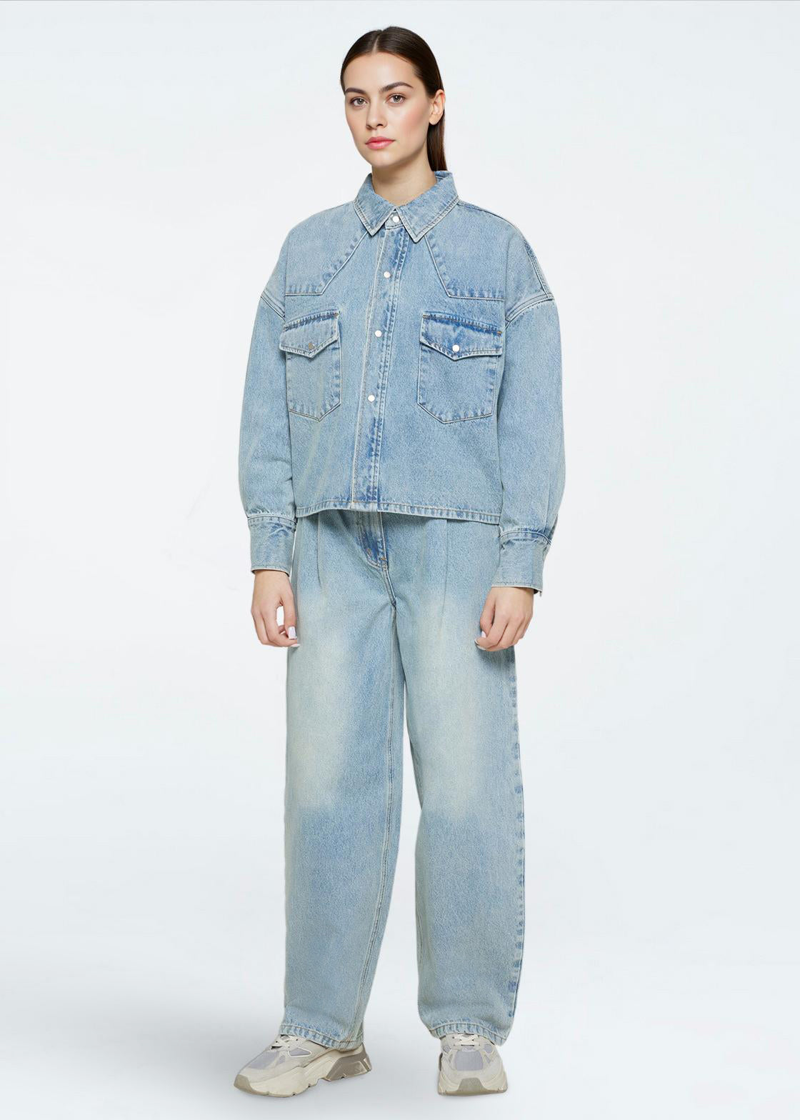 minimum female Aspen jeans 4393 Jeans 1001 Light Blue