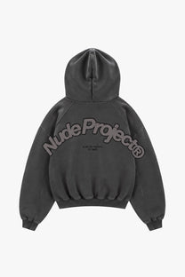 Beast Zip-Up Hoodie Ash