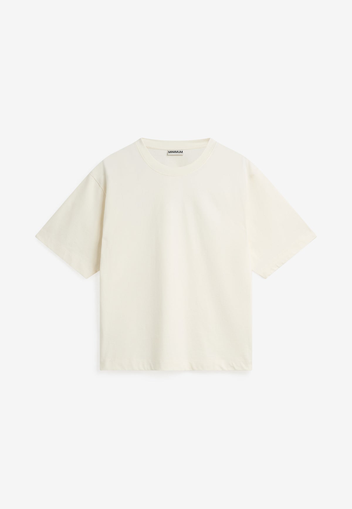 minimum female Benedicte ss t-shirt G4844 Short Sleeved T-shirt 0608 Coco Milk