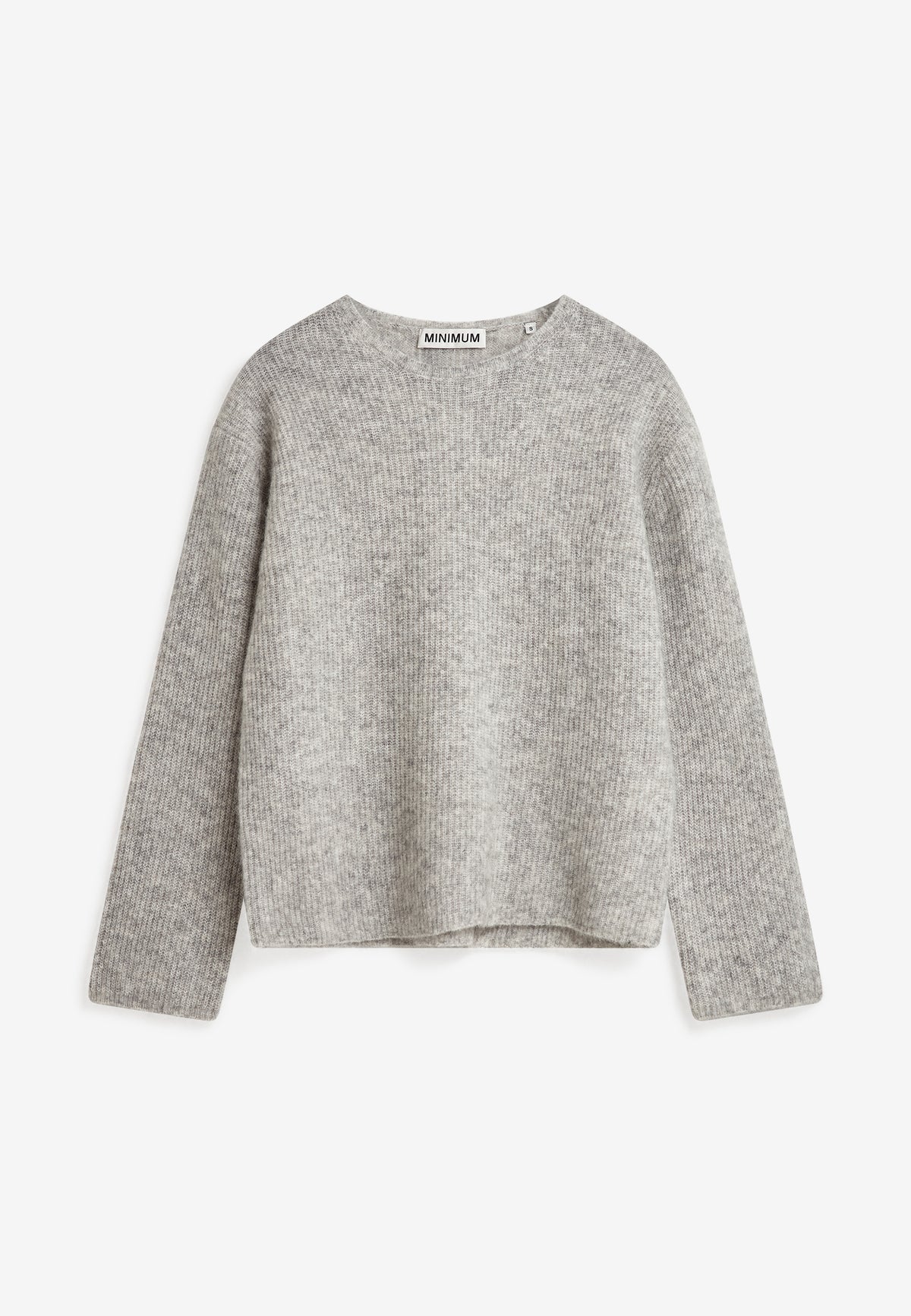 minimum female Calaha jumper 9965 Jumper 910M Light Grey Melange