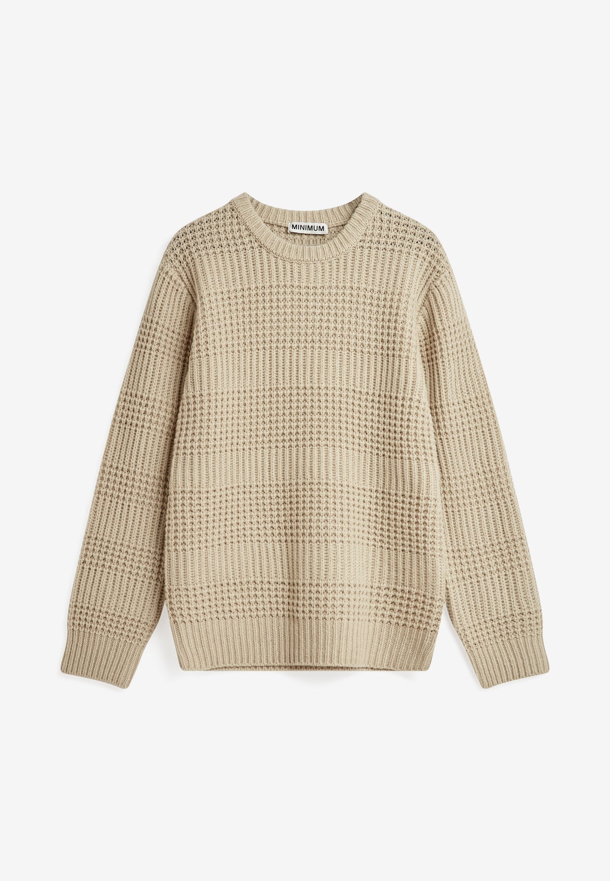 minimum male Carlos sweater 9954 Jumper 0711 Putty